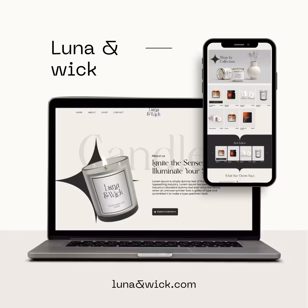 Luna Wick Creative Branding - Artistic Design Excellence